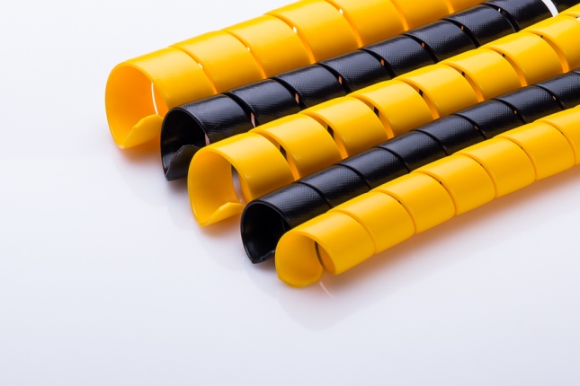 спираль пластиковая 32 мм (желтая)